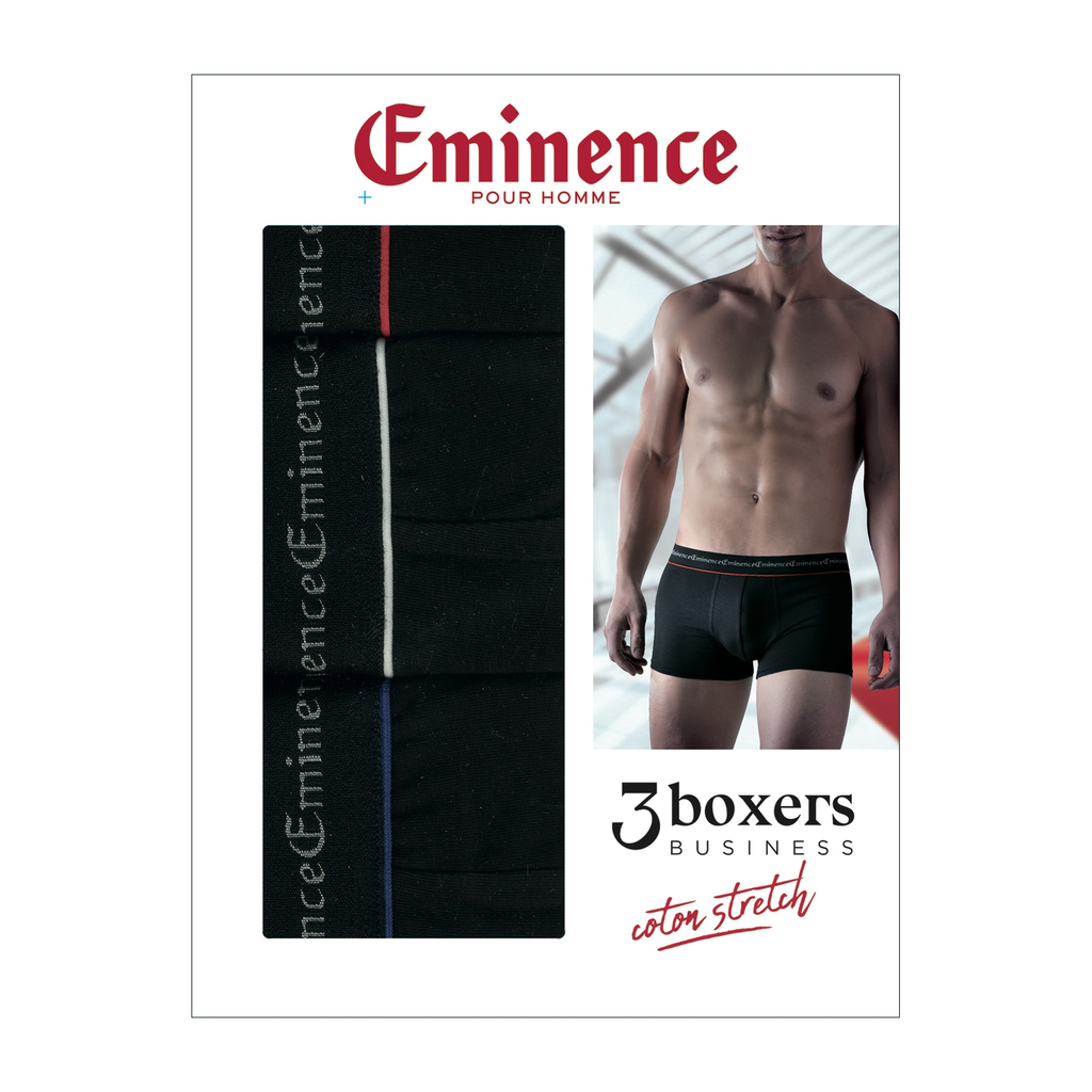 ATHENA 3 boxers homme Business pack of 3