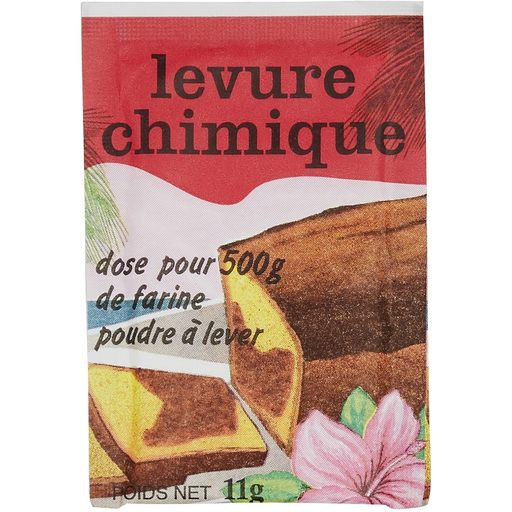 [3107400021134] Levure chimique 6 sachets de 11 g