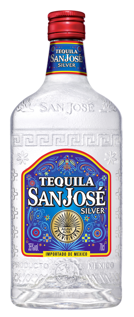 SAN JOSE Silver Tequila 70 cl