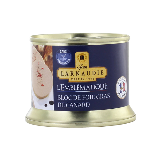 [3113010139503] JEAN LARNAUDIE Bloque de foie gras de pato del Suroeste 150 g
