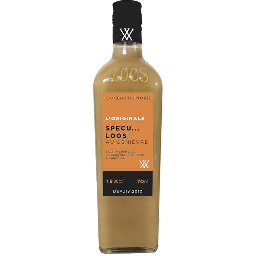 [3116230013486] LOOS Liqueur L'Originale Creamy Caramel Cinnamon Speculoos Juniper Flavor 70 cl