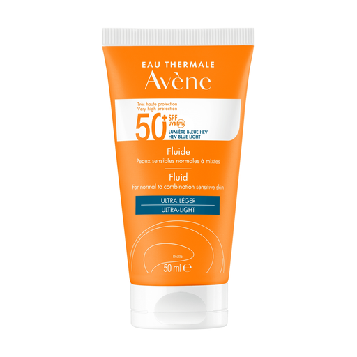 [3282770149074] EAU THERMALE AVENE Fluide SPF 50+ Visage Peau Sensible 50 ml