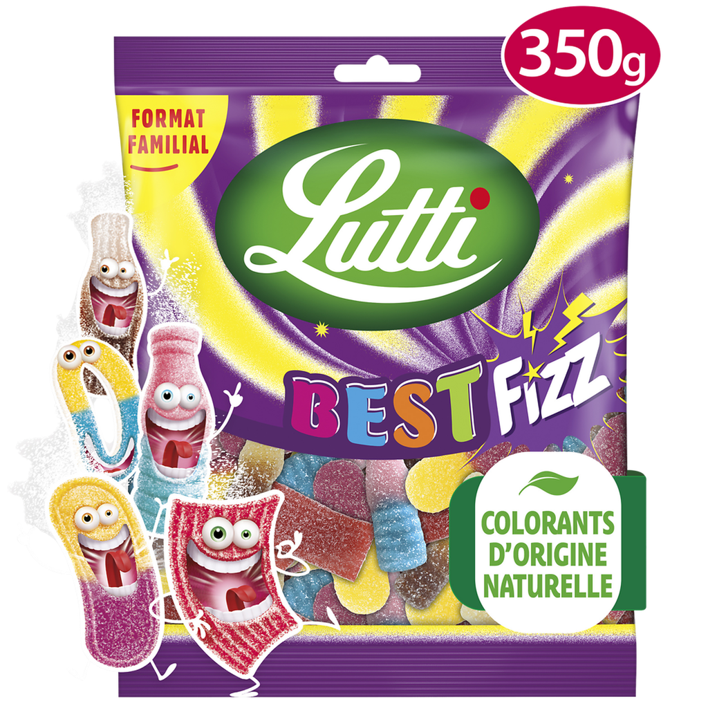 LUTTI Bestfizz Assortment 350 g