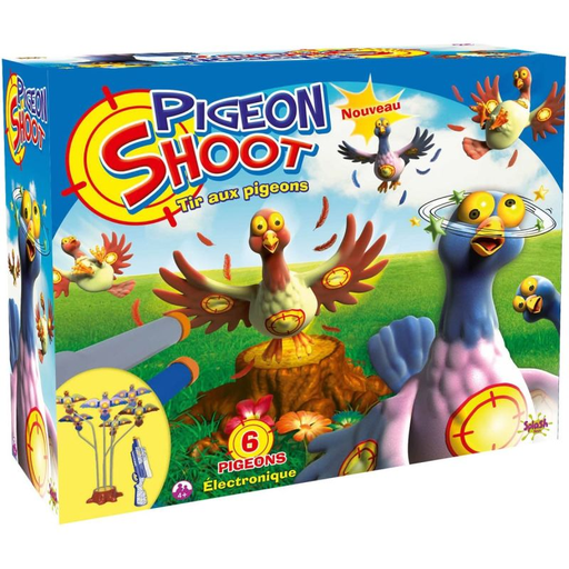 [3117660561011] SPLASH TOYS Pigeon Shoot 6 Pigeons