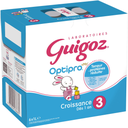 GUIGOZ Leite líquido infantil 3ª idade Optipro 6 x 1 L