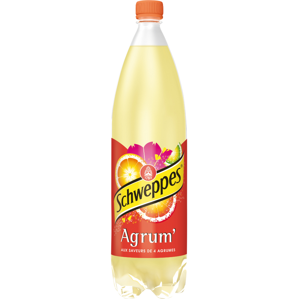SCHWEPPES Carbonated soft drink Citrus flavor 1.5 L