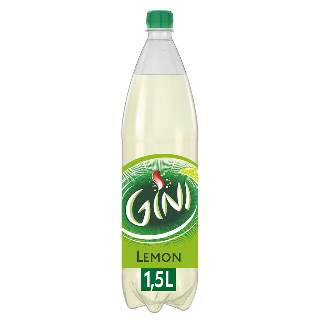 GINI Lemon Flavored Soda 1.5 L