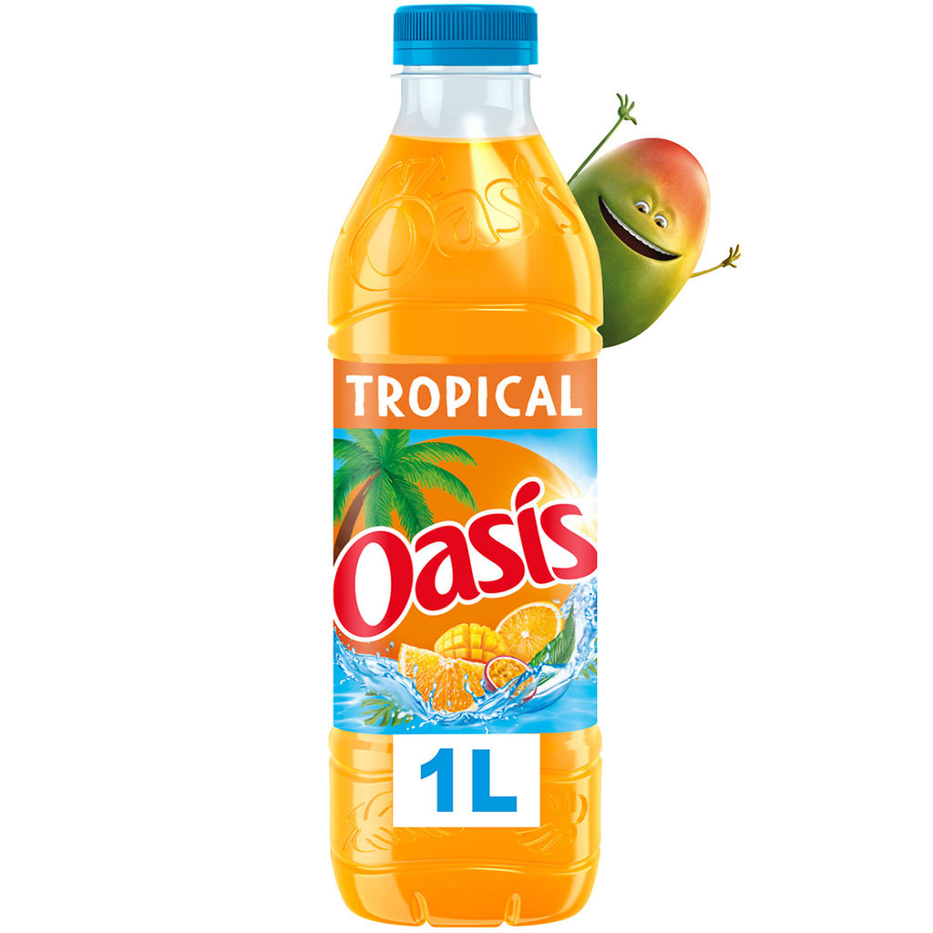 OASIS Bebida de frutas Tropical 1 L