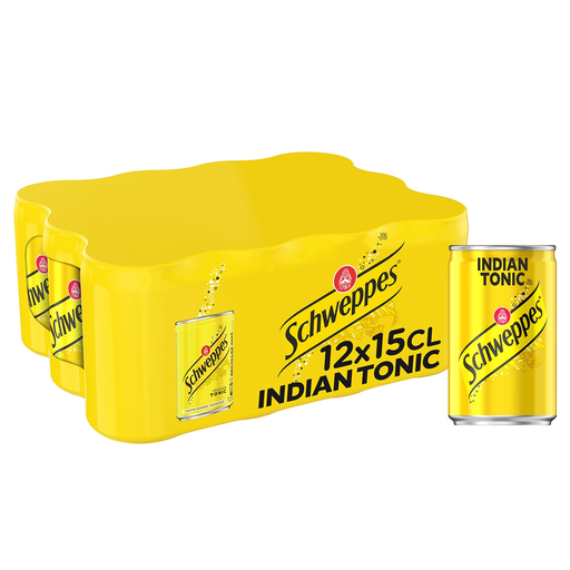 [3124480159090] SCHWEPPES Soda Indian Tonic 12 x 15 cl
