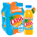 OASIS Boisson aux fruits Tropical 4 x 50 cl