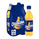 ORANGINA Carbonated fruit drink with yellow fruit pulp 4 x 50 cl