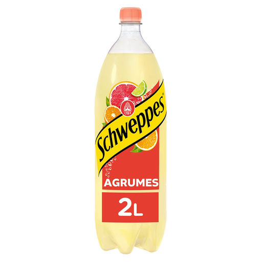 [3124480173676] SCHWEPPES Sodas Agrum' aux saveurs d'agrumes 2 L