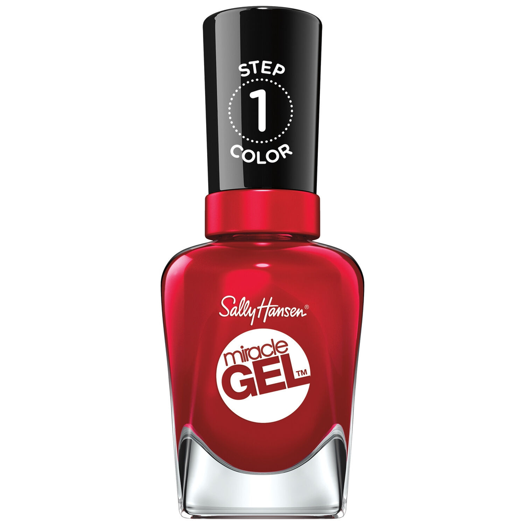 SALLY HANSEN Vernis à ongles Miracle Gel nuance 680 Rhapsody Red le vernis