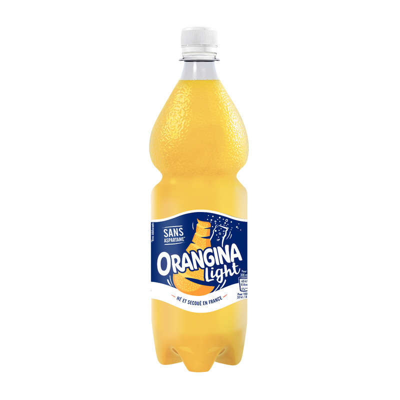 Orangina Soda Light : La Bouteille D'1L