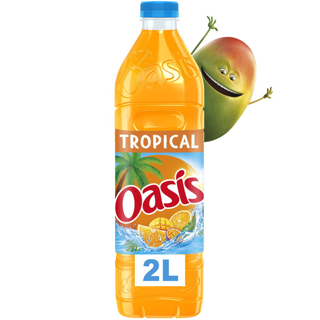 OASIS Bebida de frutas Tropical 2 L