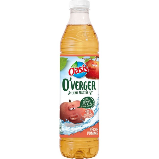 [3124480191823] OASIS Overger Flavoured Water Peach Apple 1.2 L