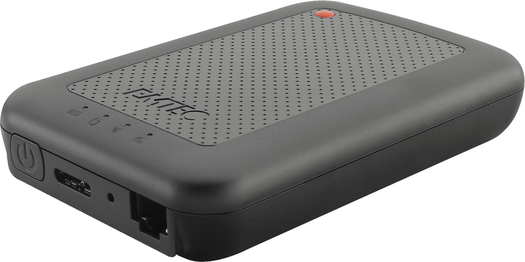 EMTEC Wi-Fi USB3.0 HDD 2.5 P700 1TB External Hard Drive 1TB Black