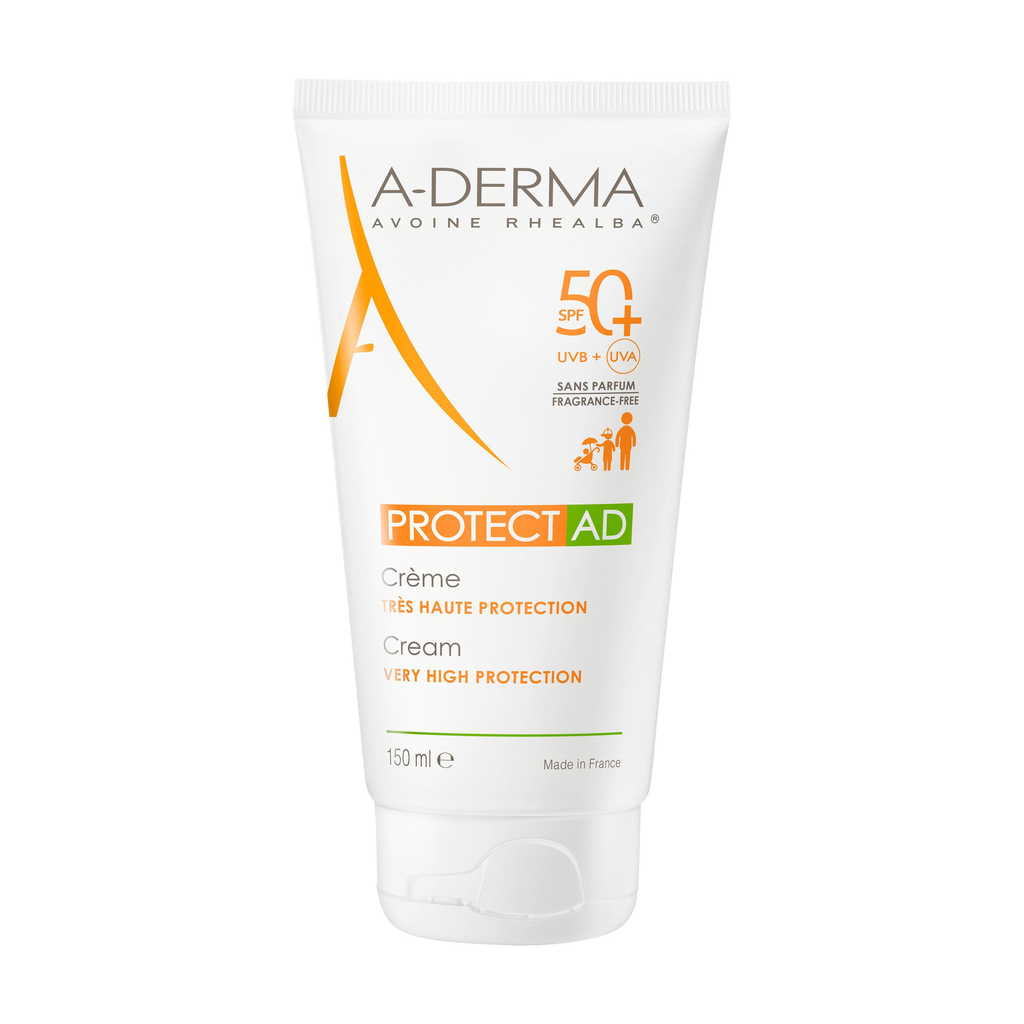 A-DERMA Sun Cream Fragile Dry Atopic-Prone Skin SPF 50+ 150 ml