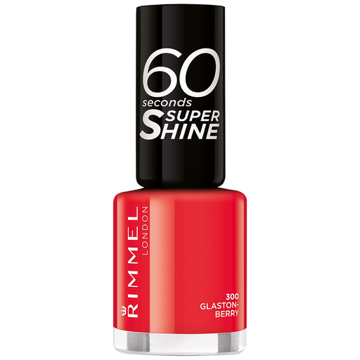 [3614220616827] RIMMEL Esmalte de uñas 60 Seconds Super Shine Glaston-berry 300