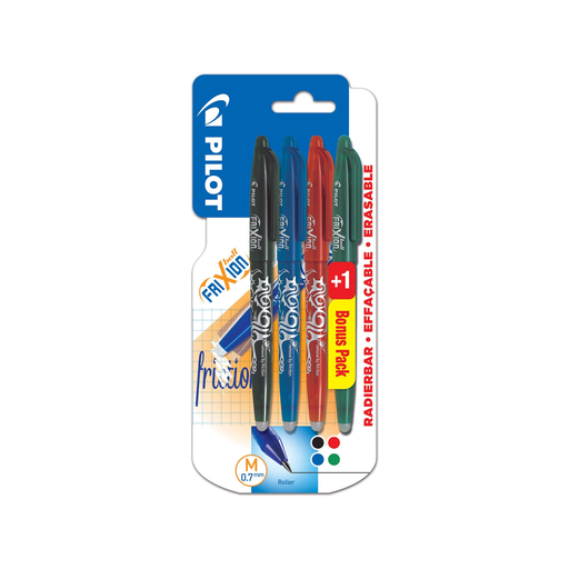 [3131910649601] PILOT Frixion ball erasable rollers assorted x4