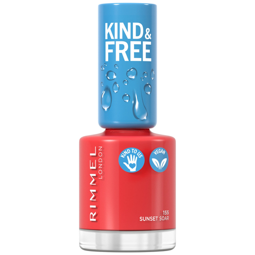 [3616302990672] RIMMEL Esmalte de Uñas 155 Sunset Soar Kind & Free
