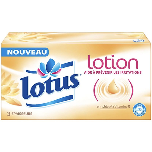 [3133200079525] LOTUS Lotion Tissues Box 72 units