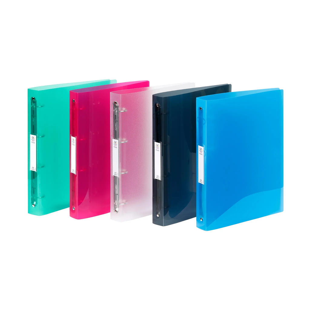 VIQUEL 4-Ring Binder A4 Maxi 38x33cm 40mm Spine