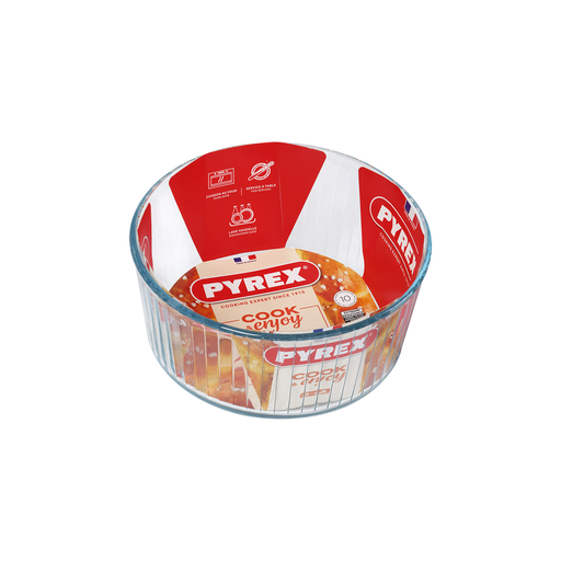 [3137610000865] PYREX Moule à soufflé verre Bake & Enjoy 21cm