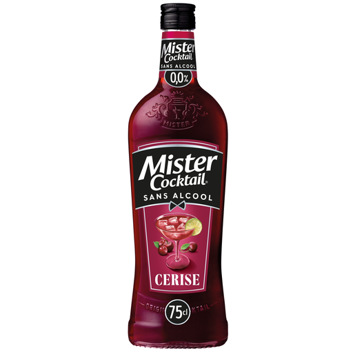 [3138670344708] MISTER COCKTAIL Cherry Non-Alcoholic 75 cl