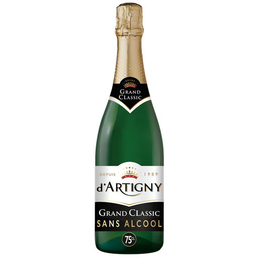 [3138670640039] D'ARTIGNY Sparkling Non-Alcoholic Beverage Grand Classic 0.75 L