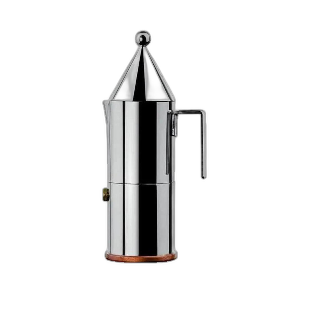 ALESSI Machine à café La Conica Argent 15 cl