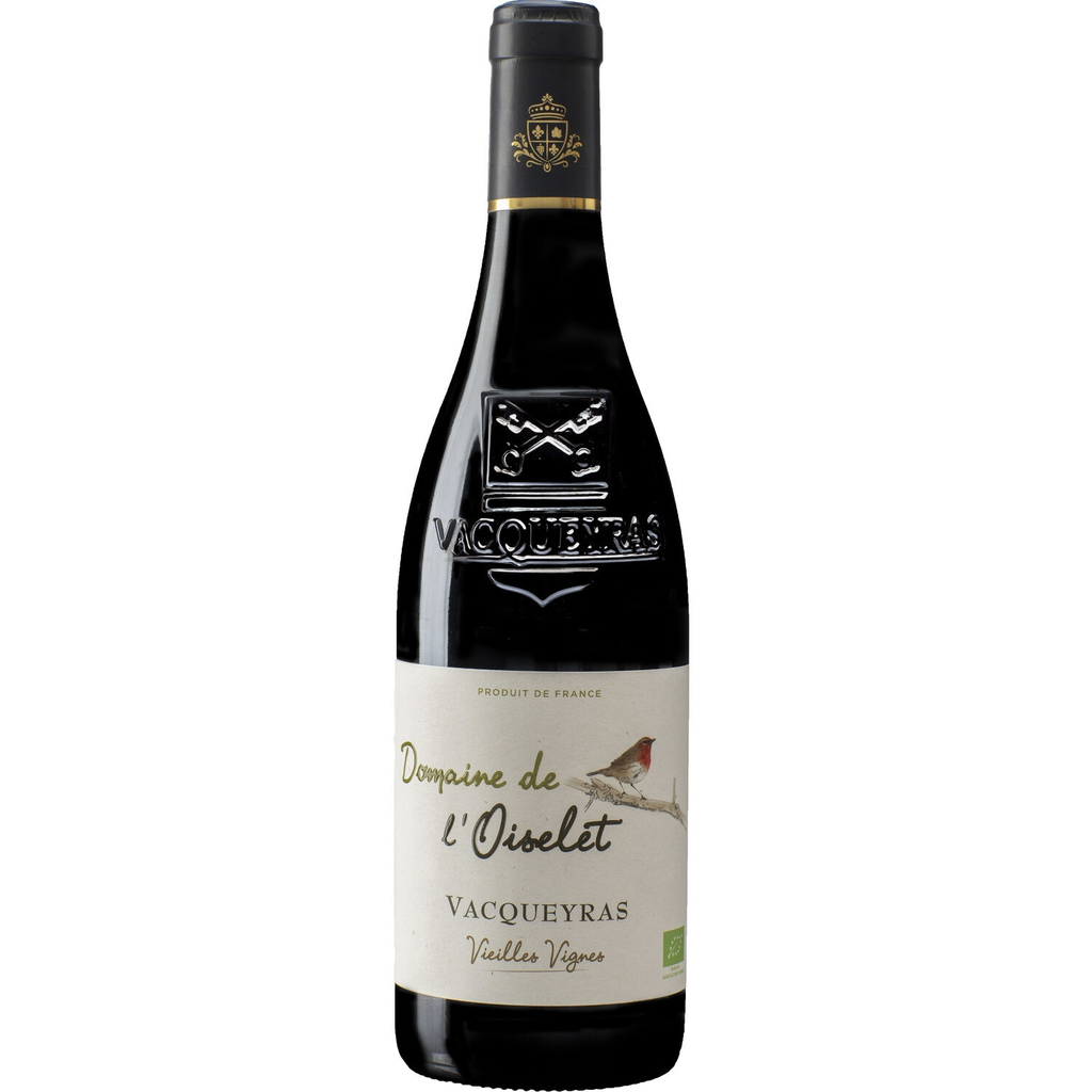DOMAINE DE L'OISELET Vinho Tinto Côtes Du Rhône Vacqueyras Vieilles Vignes 75cl