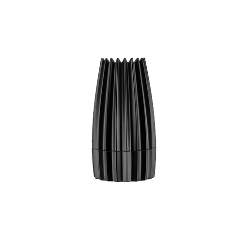 [8003299415793] ALESSI Grind Pepper Mill and Salt Shaker Black