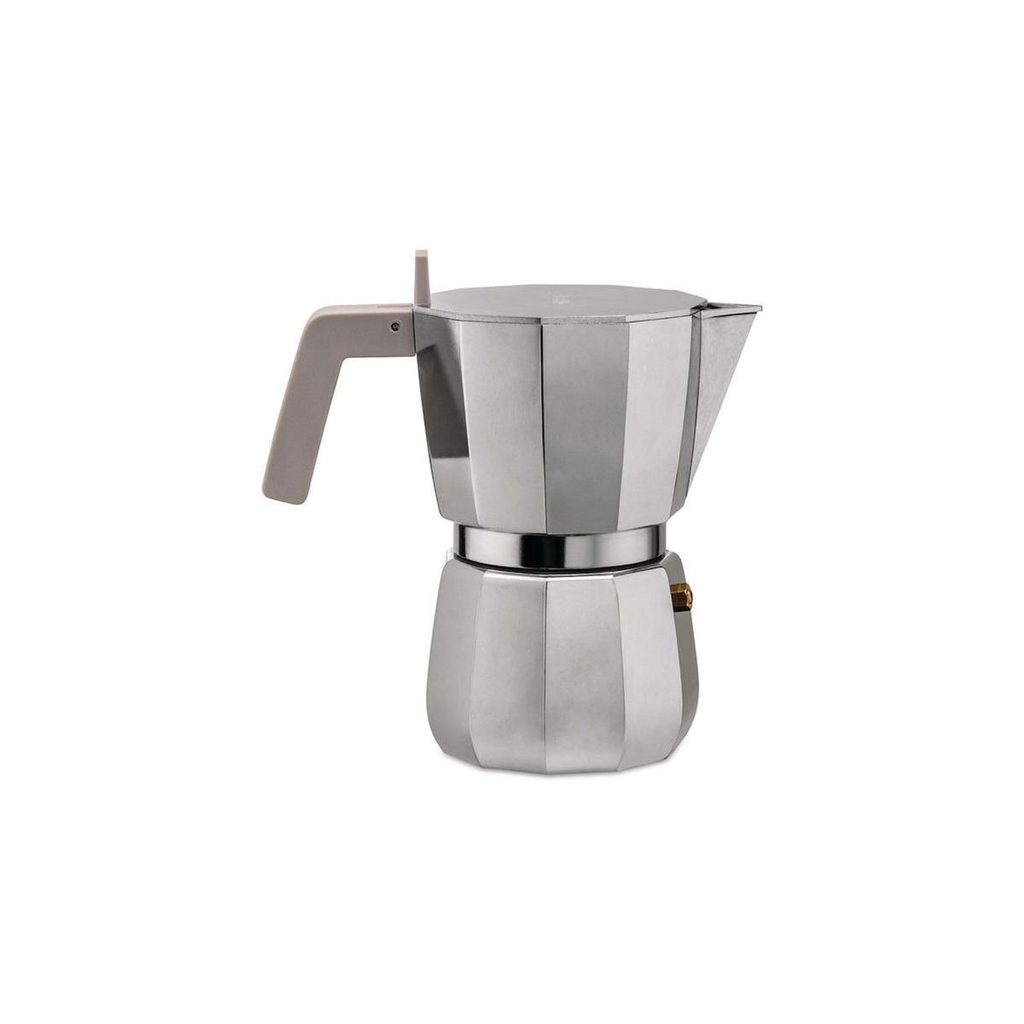 ALESSI Moka Cafetera moka Gris 0,3 L