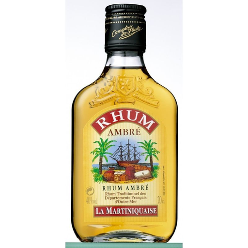 [3147690094708] LA MARTINIQUAISE Amber Rum 40% 6 x 20 cl