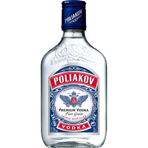 [3147697510607] POLIAKOV Vodka Pure Grain Triple Distilled 6 x 20 cl