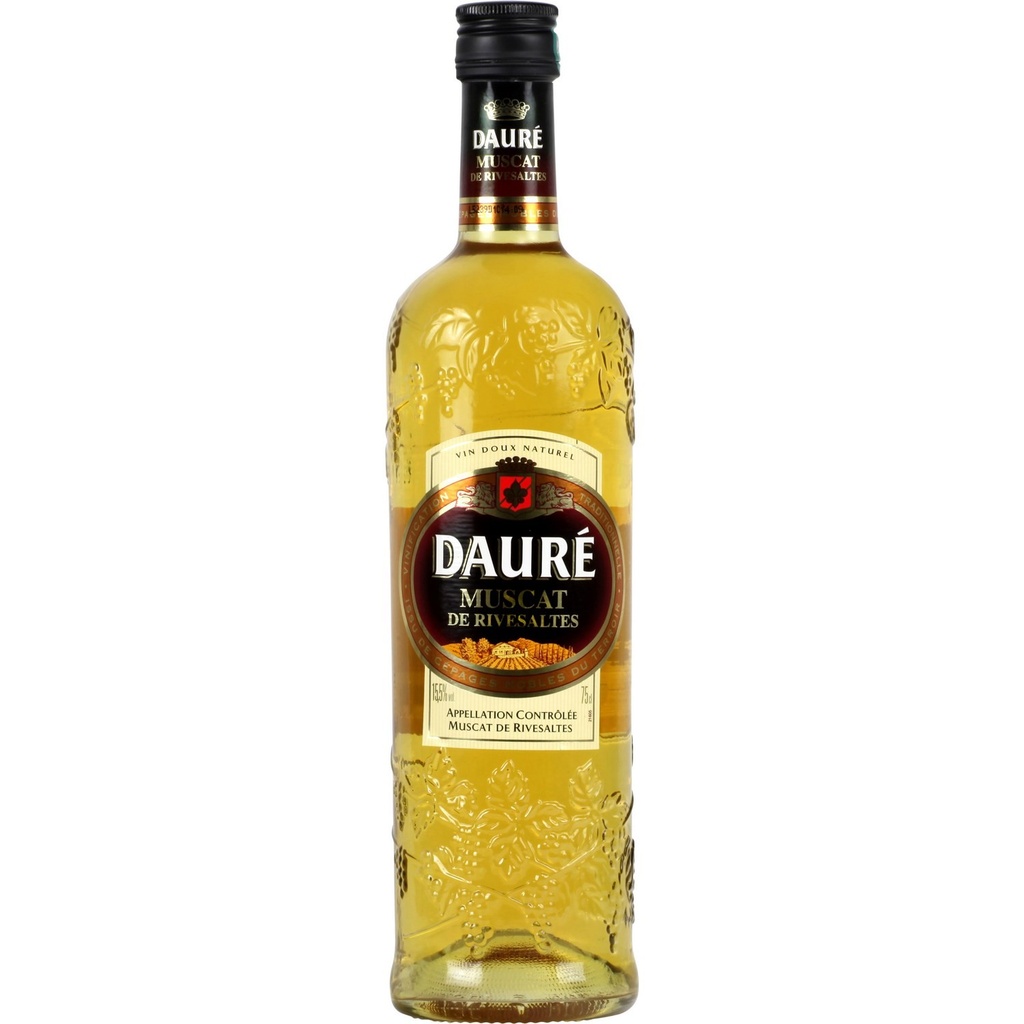 Daure Dauré Vin Doux Muscat De Rivesaltes 15,5D : La Bouteille 1L