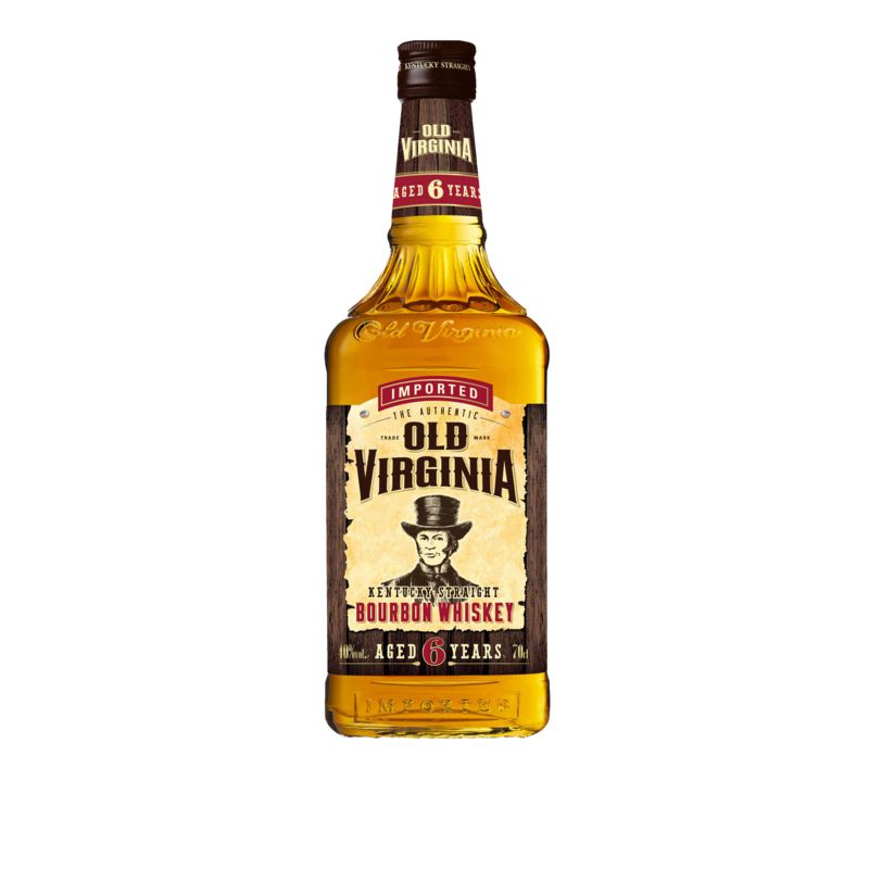 Old Virginia Whisky Bourbon 6 Ans D'Âge 40% : La Bouteille De 70Cl