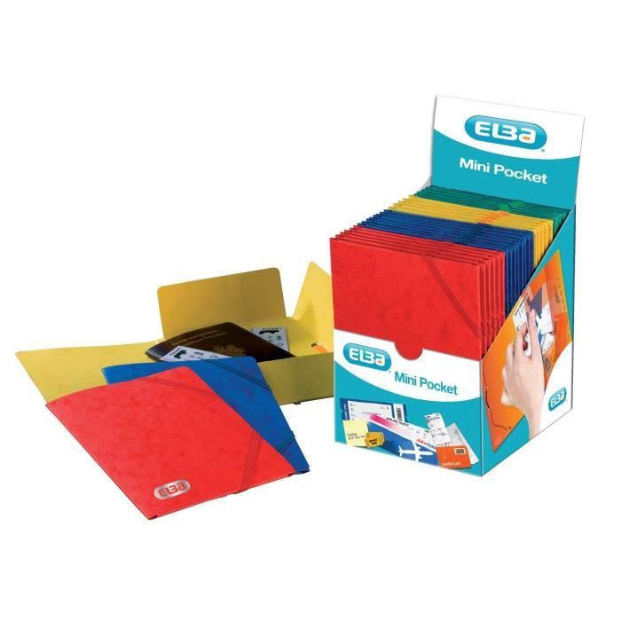 El'A Oxford Eurofolio Chemise À Rabats 12 X 16 Cm Disponible Dans Différentes Couleurs