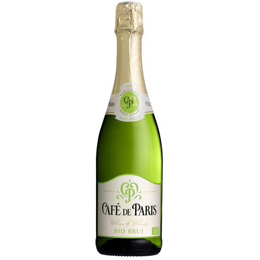 [3148592001481] CAFE DE PARIS Organic Brut White Wine 75 cl