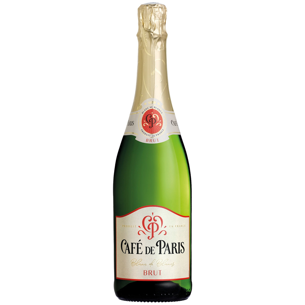 CAFE DE PARIS Blanc de blancs brut sparkling wine 75 cl