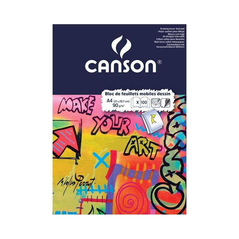Canson Bloc 50 Fm A4 90 G