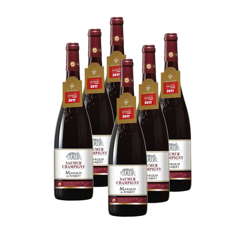 [3149070030689] MARQUIS DE SURBLET Red Wine Loire Saumur 6 x 75 cl