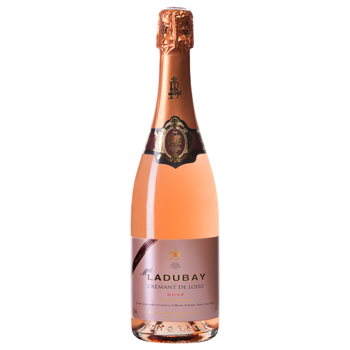 [3151330310219] BRUT Vin rosé Crémant AOP de Loire MADEMOISELLE LADUBAY 75 cl