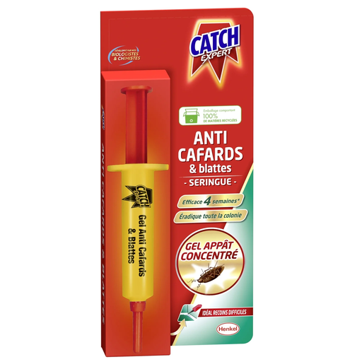 [3152210225449] CATCH Anti-cockroach Expert Concentrated Bait Gel Syringe 10 g