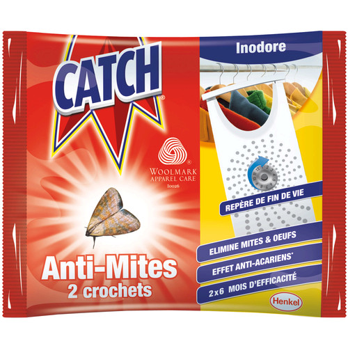 Catch Anti-Mites Crochet Inodore : La Boite De 2