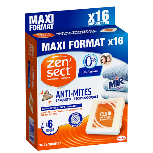 [3152210227818] ZENSECT Anti-Mites technologiques, box of 16