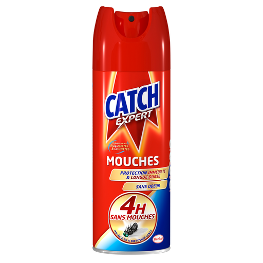[3152210228037] CATCH Insecticide barrière anti-mouches 4 heures 400 ml
