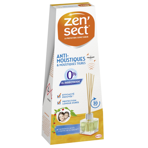 [3152210228082] ZENSECT Mosquito Repellent Stick Diffuser 40 ml