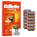Gillette Lames De Rasoir Pour Homme Fusion 5 Lot De 2 Paquets De 6 Lames De Rasoir